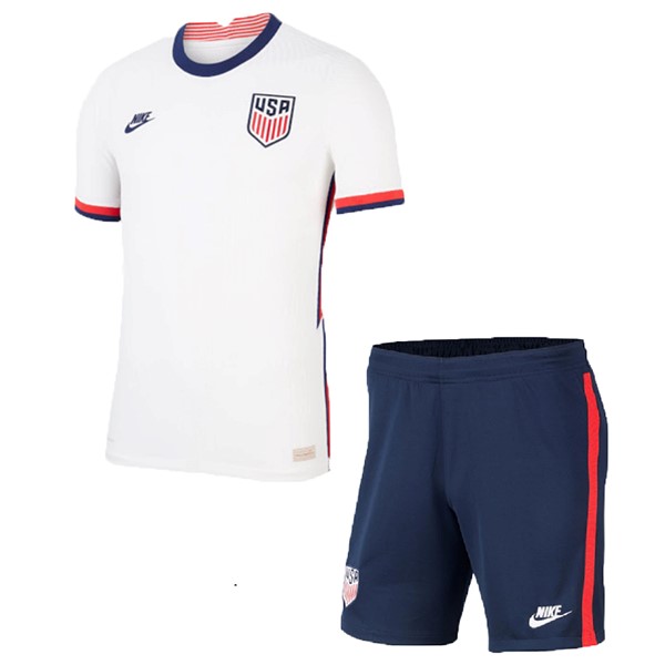 Camiseta Estados Unidos 1ª Niño 2020 Blanco